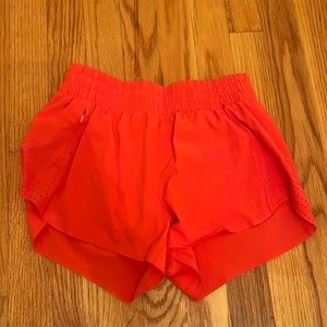 Athleta Red Shorts Size XXS